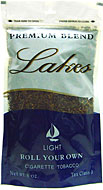 LAKES LIGHT CIGARETTE TOBACCO 6oz. BAG 