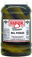 KAISER DILL PICKLES - GALLON 