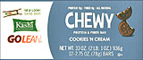 Kashi Go Lean Chewy Protein & Fiber Bar Cookies N' Cream - 12-2.75oz Bars 