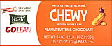 Kashi Go Lean Chewy Protein & Fiber Bar Peanut Butter & Chocolate - 12-2.75oz Bars 