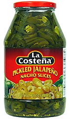 La Costena Pickled Jalapeno Nacho Slices 0.64oz 
