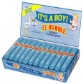 SWELL "IT'S A BOY" BUBBLE GUM CIGARS 36CT/BOX 
