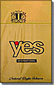 YES INTERNATIONAL NATURAL VIRGIN TOBACCO BOX 