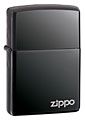 ZIPPO BLACK ICE W/ZIPPO LOGO 