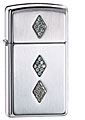 ZIPPO CRYSTAL TRINITY EMBLEM 