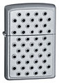 ZIPPO BRAKE PEDAL EMBLEM - SATIN CHROME 
