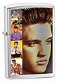 ZIPPO ELVIS MEMORIES - BRUSHED CHROME 
