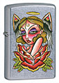ZIPPO EVIL ANGEL - STREET CHROME 