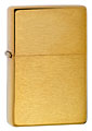 ZIPPO VINTAGE W/O SLASHES BRUSHED BRASS 