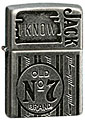 ZIPPO I KNOW JACK - BLACK ICE STREET ARMOR 