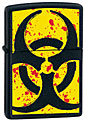 ZIPPO HAZARDOUS - BLACK MATTE 