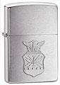 ZIPPO U.S. AIR FORCE CREST EMBLEM - BRUSHED CHROME 