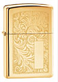 ZIPPO VENETIAN - HIGH POLISH BRASS 
