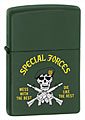 ZIPPO U.S. ARMY SPECIAL FORCES - GREEN MATTE 