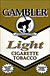 GAMBLER LIGHT CIGARETTE TOBACCO 12/0.65oz POUCHES 