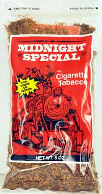 Midnight Special Full Flavor Cigarette Tobacco 6oz. Bag 