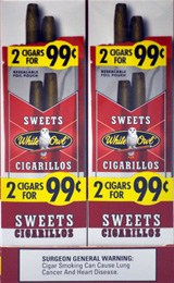 WHITE OWL CIGARILLO SWEET- FOIL POUCH 30CT 