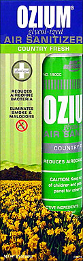 OZIUM GLYCOL-IZED AIR SANITIZER COUNTRY FRESH 3.5OZ 