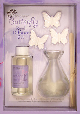 ButterFly Reed Diffuser Set Lavender & Chamomile 