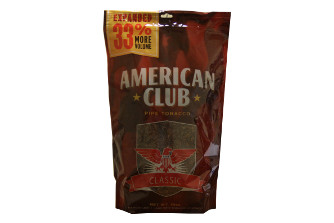 American Club Full Flavor Pipe Tobacco 16oz Bag 
