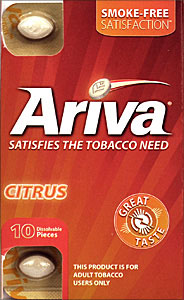 ARIVA DISSOLVABLE TOBACCO PIECES - CITRUS - 1 PACK OF 10
