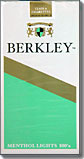 BERKLEY MENTHOL LIGHT 100 