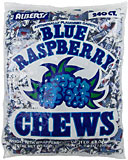 ALBERTS BLUE RASPBERRY CHEWS 240CT BAG 