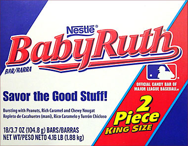 Baby Ruth - King Size 18CT Box 