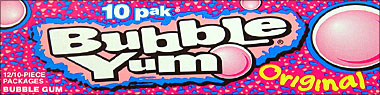 Bubble Yum Original 12/10 CT 