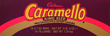 Cadbury Caramello - King Size 18CT Box 