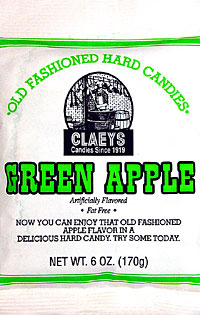 Claeys Old Fashioned Green Apple Barrels 6oz 