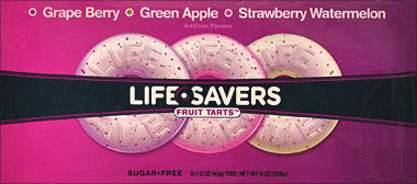 Life Savers Fruit Tarts Purple 6/ct 