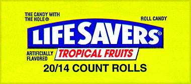 LifeSavers Tropical Fruit 20ct Box 