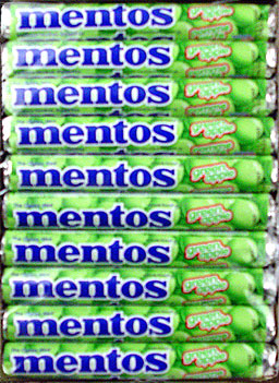 Mentos Green Apple 20 ct. 