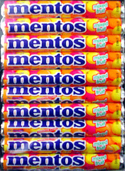 Mentos Mixed Fruit 15ct. 