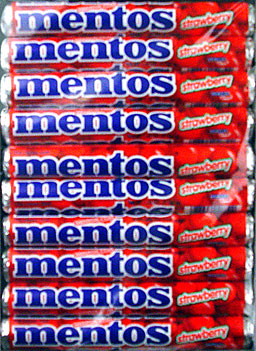 Mentos Strawberry 15ct. 