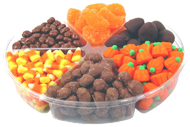 Gourmet Thanksgiving Candy Tray 