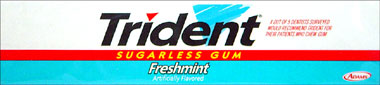 Trident Freshmint 18/5pks. 
