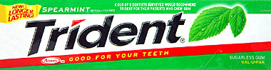 Trident Spearmint 12CT 
