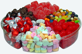 Gourmet Valentine's Candy Tray 