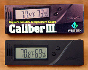 Caliber III Digital Hygrometer 
