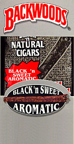 BACKWOODS BLACK N' SWEET (6 PACKS OF 8 CIGARS) 