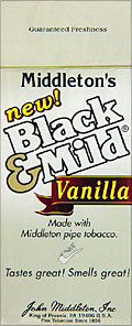 BLACK & MILD CIGARS - VANILLA 25CT BOX 