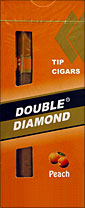 Double Diamond Peach Tip Little Cigar 