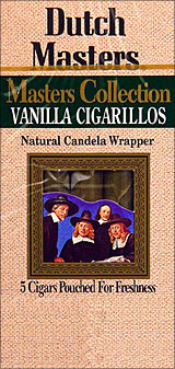 DUTCH MASTERS MASTERS COLLECTION VANILLA CIGARILLOS 5/5PKS 