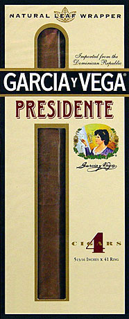 GARCIA Y VEGA PRESIDENTE 5 4/PKS 