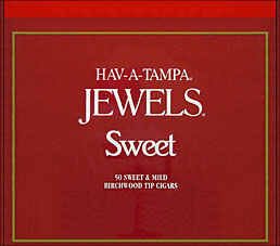 HAV A TAMPA JEWELS SWEET 50CT BOX 