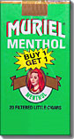 MURIEL MENTHOL FILTERED LITTLE CIGARS 