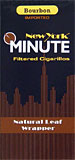 New York Minute Filtered Cigarillos Bourbon Tin 