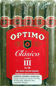 OPTIMO CLASICO III, 6 X 50, 20CT 